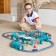 Big Toy Railway "My City", 104 items, turquoise