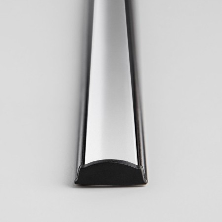 Flexible aluminum profile for Elektrostandard LED tape, LL-2 -LP012, 2 m, black color-2