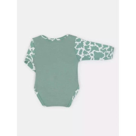 Body baby with a long sleeve Rant Milk-Aholic, height 56 ​​cm, green color-4
