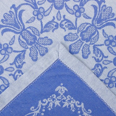 The table set "Ethel" (tablecloth 150x200 cm, napkins 45x45 cm - 6 pcs.) The color is blue, hl. With VMGO-5