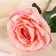 Artificial flowers "Rose Aesthetics" 10x49 cm, pink