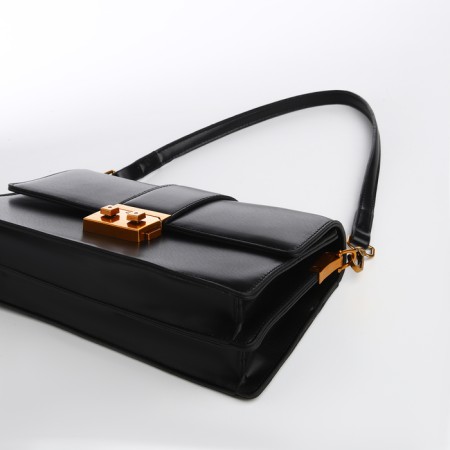 Female bag Textura, average size, black color-2
