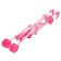 Stroller-path for dolls, plastic frame