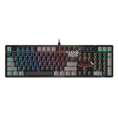 Keyboard A4Tech Bloody B808N Mechanical Black/Gray USB For Gamer Led