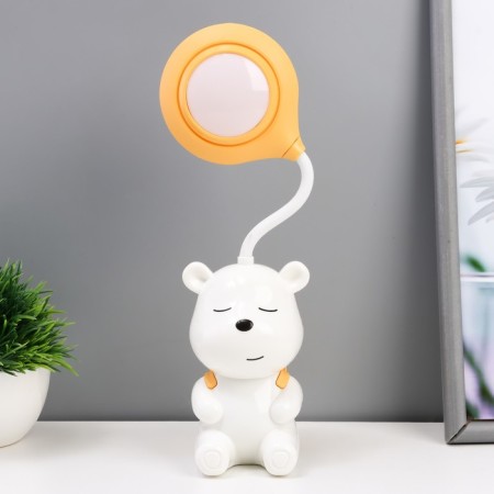 Night "Bear" LED 2W USB battery is white-yellow 22x13x7 cm Risalux-8