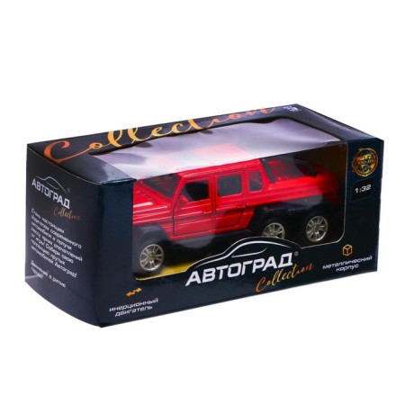 Metal machine "SUV 6x6", 1:32, inertia-4