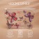 Cosmetic bag from transparent PVC 21 x2 x14 cm "butterflies"