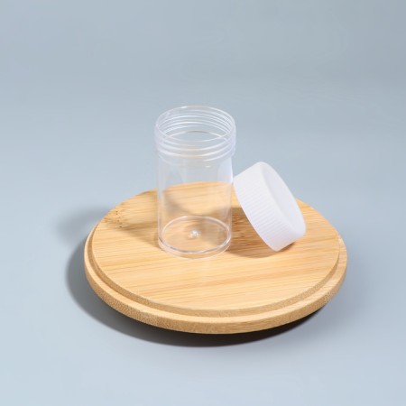 Storage jar, 20 ml, white/transparent color-1