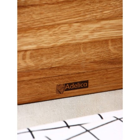 Stand - ADELICA napkin, 14 × 15 × 12 cm, oak-5