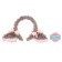 Carnival rim "anime ears", color gray color