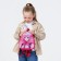 Baby backpack on lightning, pink color