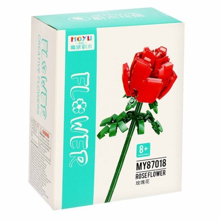 Designer Flowers "Red Rose", 112 details-4