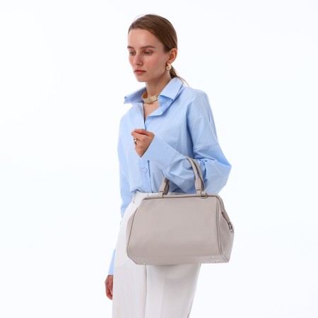 Women's bag Textura, bag, large size, beige color-4