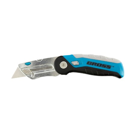 Repair and installation knife GROSS 78882, 175 mm, folding, 2 blades-1