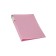 Folder with A4 clamp, 700 μm, 27 mm spine, calligrata top pastel, inner and end pocket, up to 180 sheets, flamingos
