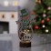 LED figure "Snowman" 12 × 18 × 6 cm, wood, batteries CR2032x1, glow warm white