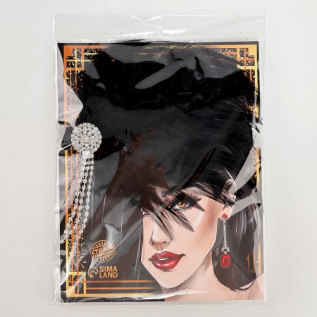 Carnival head bandage "Gorgeous"-9
