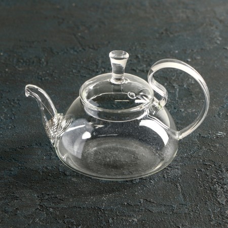 Glass teapot with a metal sieve of the Elegy, 400 ml