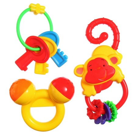Set of rattles "Africa", 3 pcs, crush me-1