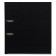 A4, 75 mm, Lamark, PVC, double-sided coating, metal edging, pocket for a spine, collected, black/black