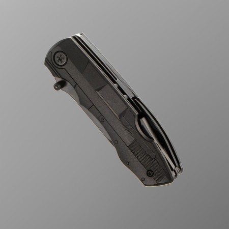 The knife is multifunctional, with a set of screwdrivers-3