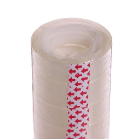 Set of 10 pieces, adhesive tape, 15 mm x 20 m, transparent-1