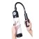 Mechanical pump Sexus Men Training Helmer, ABS plastic, black, 70 cm