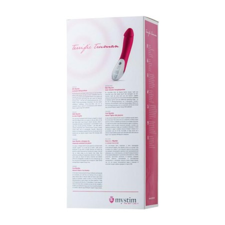 Vibrator Mystim Terrific Truman, silicone, pink color, 27 cm-8