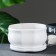 Pot "Lily" white, 0 85 l/ 8.5x15 cm