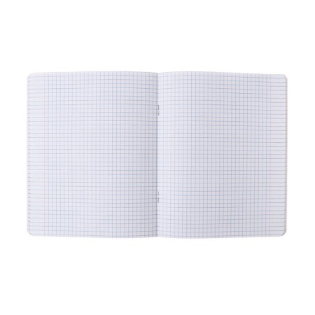Notebook of 48 sheets in the "Soft Line" cage, covered cardboard, lamination of software, foil embossing, block 65 g/m2, mix-1