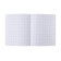 Notebook of 48 sheets in the "Soft Line" cage, covered cardboard, lamination of software, foil embossing, block 65 g/m2, mix