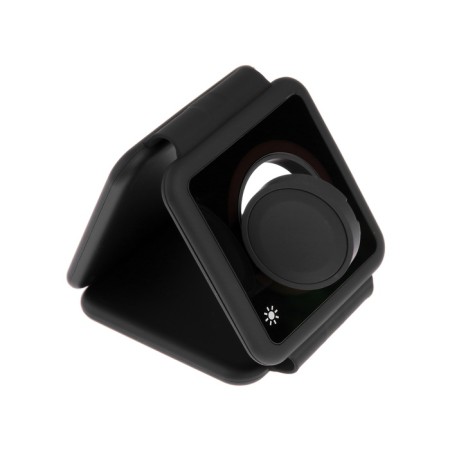 Wireless charging 3 in 1 h39, 15 W, backlight, support magsafe, folding, glass, black-3