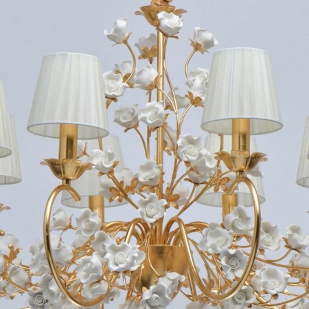 Sicily chandelier, size 83x226x83 cm, 320W 8xe14 IP 20-14