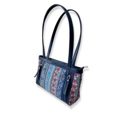 Female Bag Linzo Boho-blue