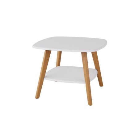 Journal table "Hudson", 650 × 650 × 500 mm, white color-2
