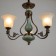 Estheri chandelier 3x40W E27 Coffee-green 60x60x55 cm Bayerlux
