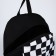 Backpack school textile Lucky, 46x30x10 cm, vertical pocket, black color