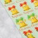 Paper stickers of the rating "Call", 10.5 × 18 cm