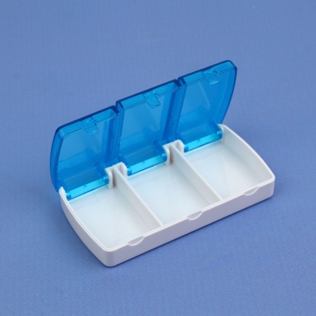 Air man, 9.5 × 4.8 × 1.8 cm, 3 sections, blue color-2