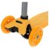 Graffiti Baby Scooter, Light wheels PU 120/70 mm, ABEC 7, Orange color