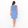 Night shirt female, blue color, size 46