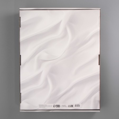 Gift box for bedding, packaging, "delicate silk", 47 x 37 x 8.8 cm-4