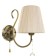 Bra "Dorothea" 1x40W E14 bronze 20x15x30 cm.