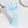 Stand for the rings "hand", blue, 17x7.8x10.4 cm