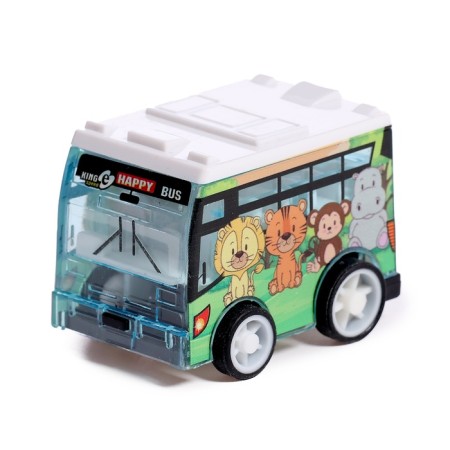 Game set "Zoo", 4 cars, rug-4
