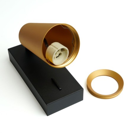 Wall lamp Feron ML1850, IP20, GU10, 35 W, 65x60x140 mm, color gold and black-2