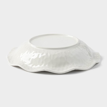 Poramic dessert “airiness”, 500 ml, d = 23 cm, white color-2