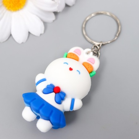 Trick rubber "Bunny in a blue suit" MIX 2.3x3.2x5 cm-2