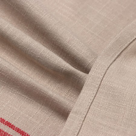 The towel Ethel "Stripes", col. red, 50x70 cm, 100% HL-1