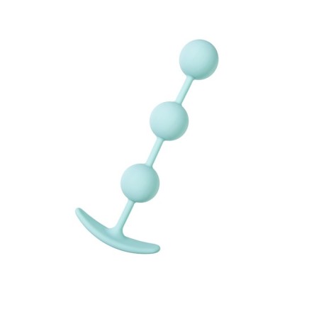 Anal sleeve Todo by toyfa triplex, silicone, mint, 15 cm, Ø 2.5 cm-2